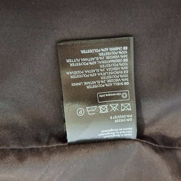 H&M Women Lined Blazer  Collar Jacket Long Sleeve Size S Color Tan - Picture 12 of 12